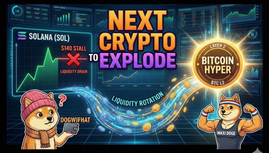 Next Crypto to Explode as Solana Hits $140 Ceiling.