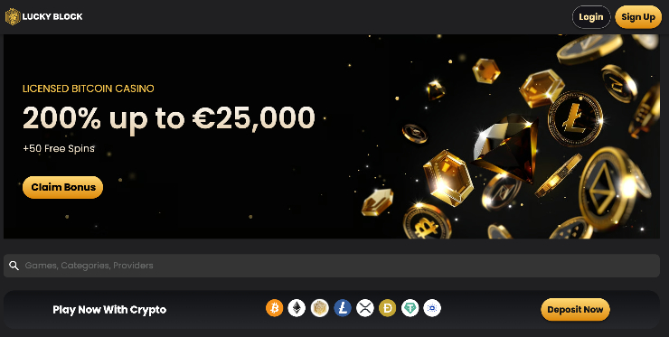 lucky block online casino