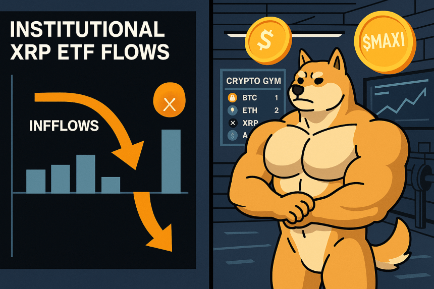 XRP ETFs Attract $756M as Price Slides Toward $2, Meme Traders Rotate Into Maxi Doge