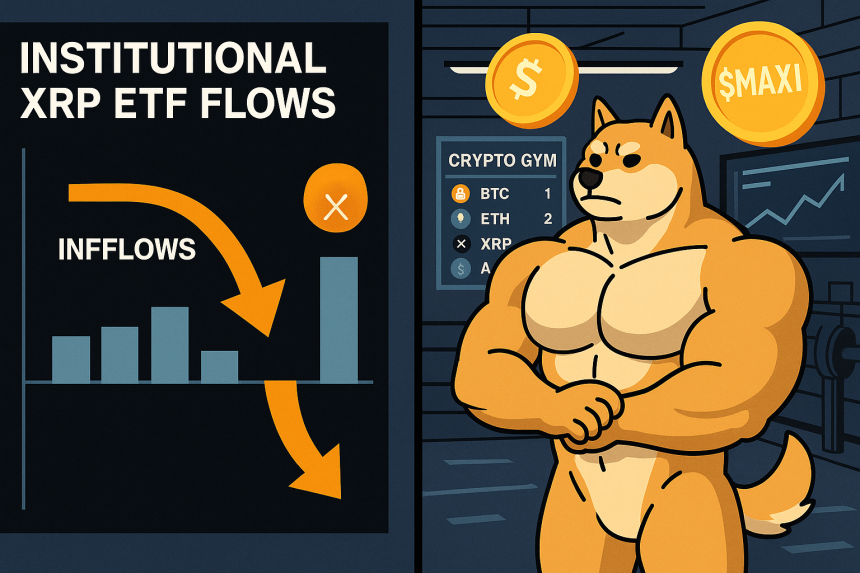 XRP ETFs Attract $756M as Price Slides Toward $2, Meme Traders Rotate Into Maxi Doge