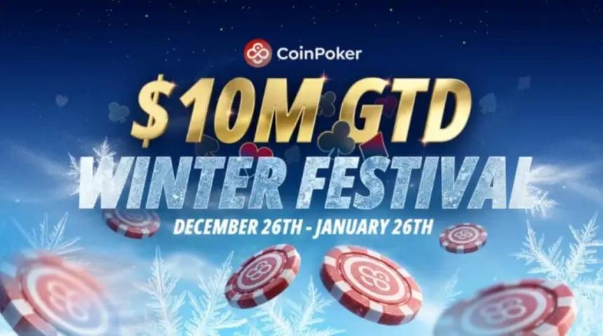CoinPoker Winter Festival - Actualización con bote HU de 1 millón de dólares
