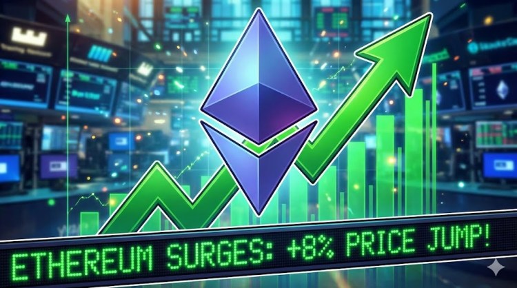 Ethereum Price Rips Higher by 8%