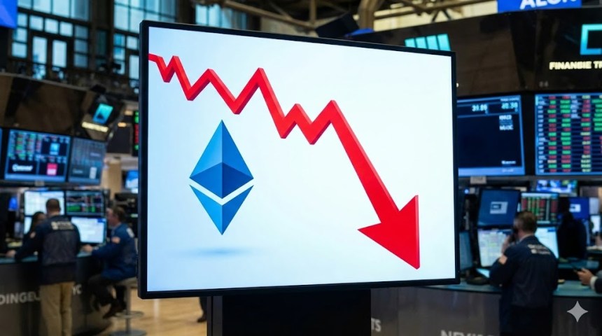 Ethereum Price Sinks To $2,800
