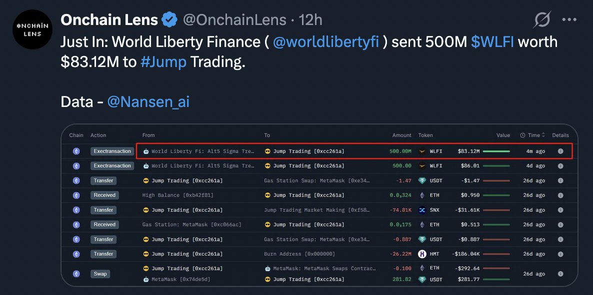 Token Transfer Screenshot