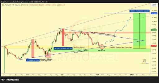 SUI At The Smart Money Zone: Big Moves Brewing Above SUI At The Smart Money Zone: Big Moves Brewing Above