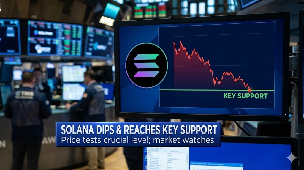 Solana (SOL) Slips Back to Support, Setting Up a High-Tension Test