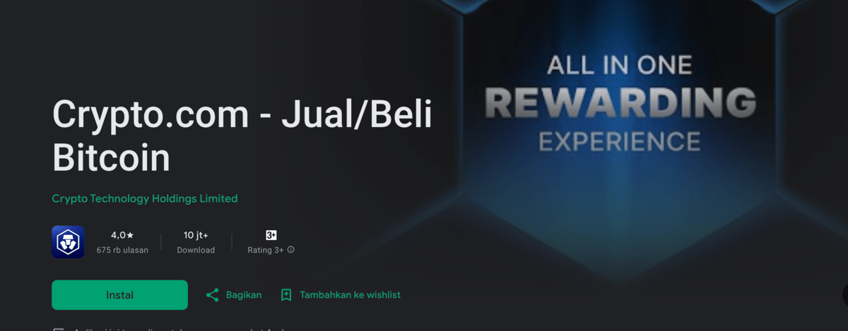 Descargar la aplicación crypto.com