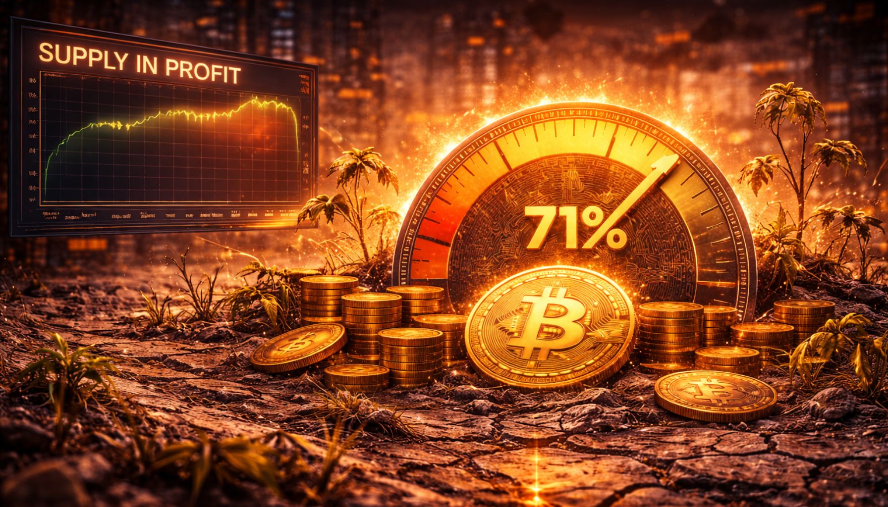 L'offre Bitcoin dans les Stalls de profit à 71%: Toujours pas assez pour un durable Récupération - NewsBTC | Related Crypto Article
