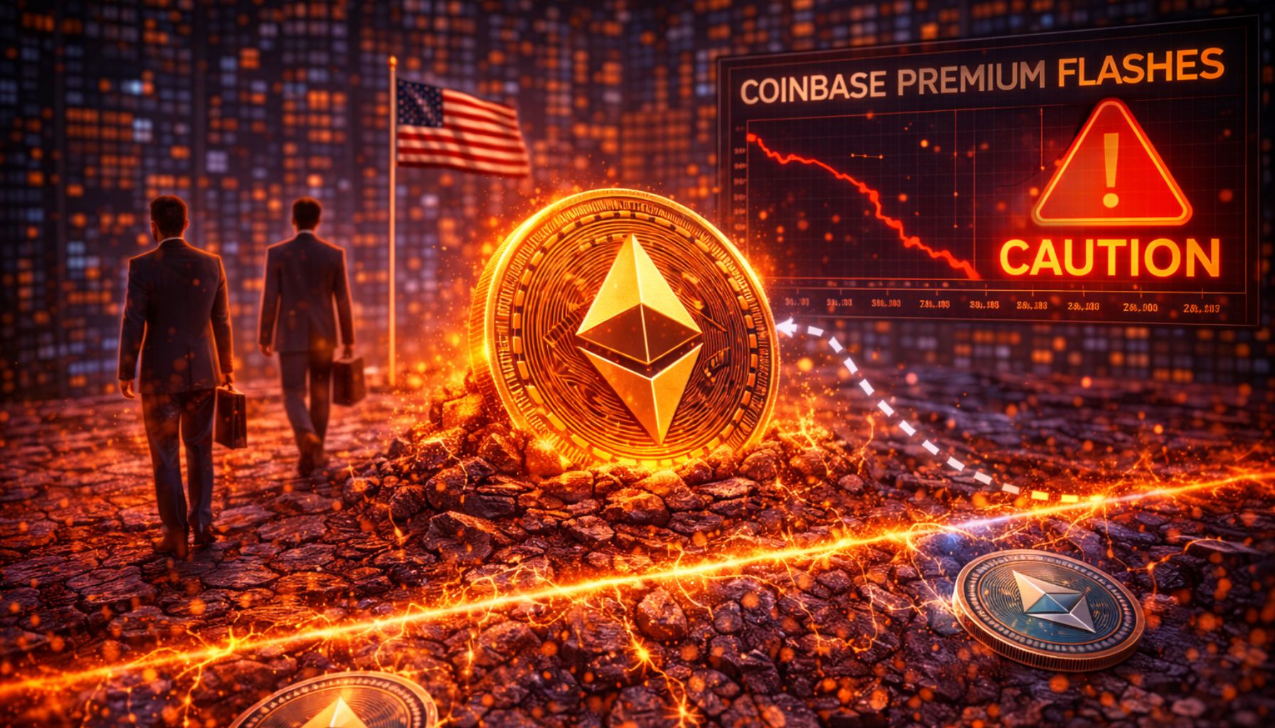 Учреждения США отходят от Ethereum: Coinbase Premium - NewsBTC | Related Crypto Article