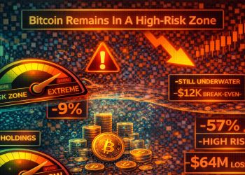 Bitcoin Remains In A High-Risk Zone As Short-Term Holders Stay Underwater