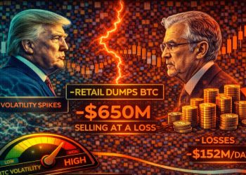 Trump-Powell Conflict Fuels Volatility While Retail Sells Bitcoin At A Loss – Details