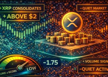 XRP Consolidates Above $2 As Volume Z-Score Signals A Quiet Market