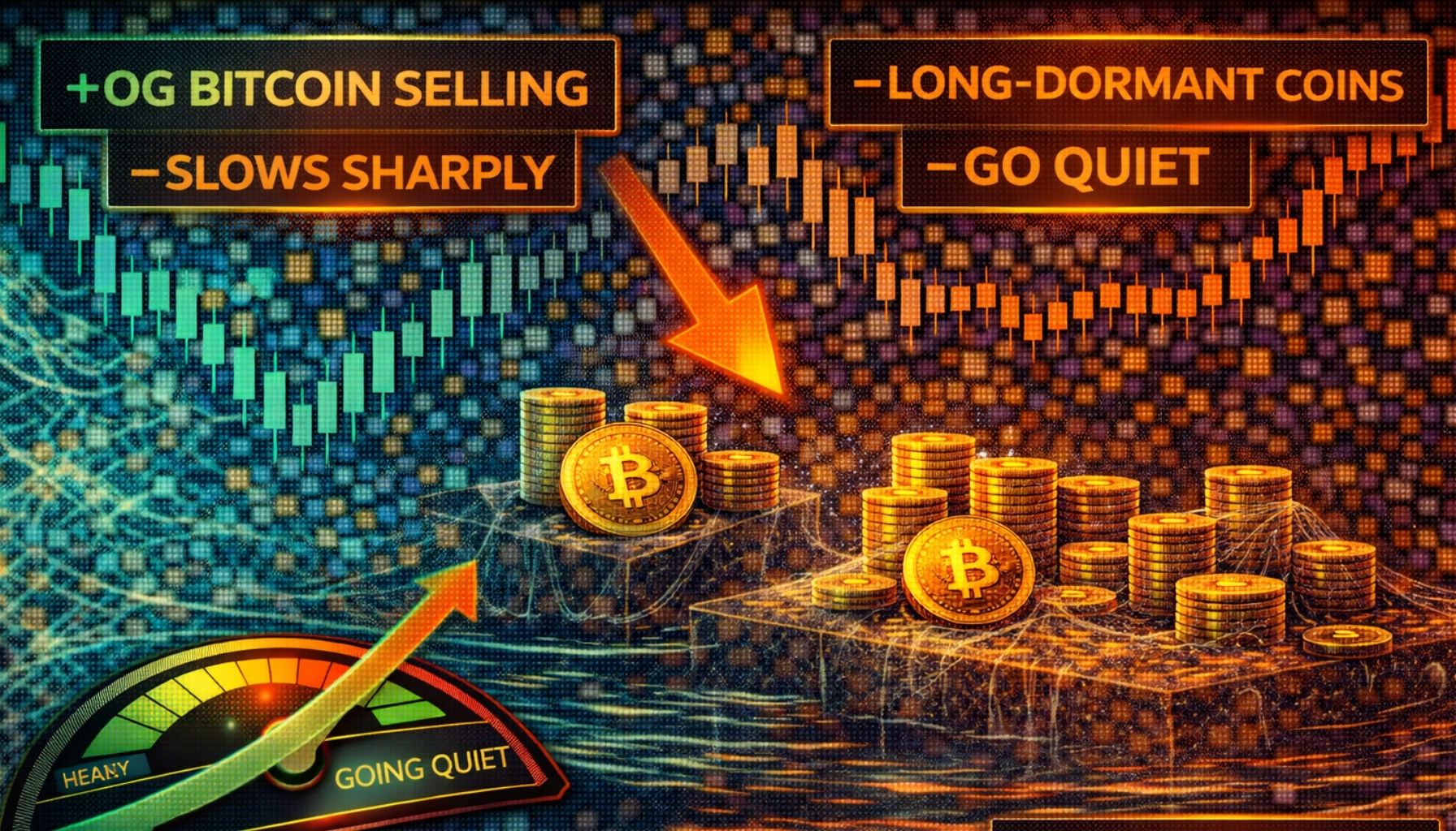 OG Bitcoin Selling Slows Sharply: Long-Dormant Coins Go Quiet