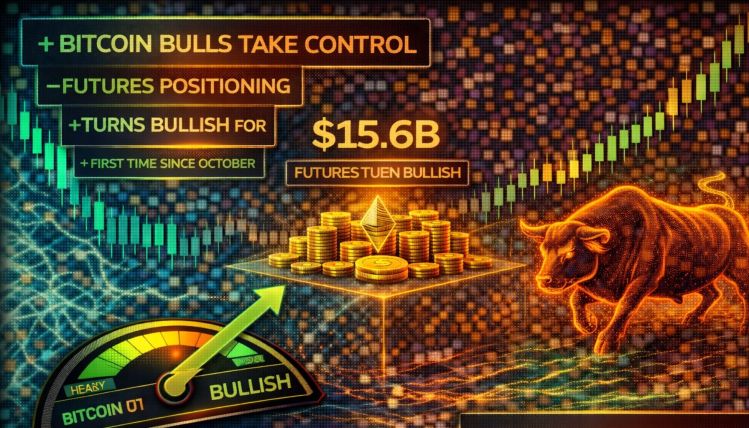 Bitcoin Bulls Take Control: Futures Positioning Turns Bullish for First Time Since October