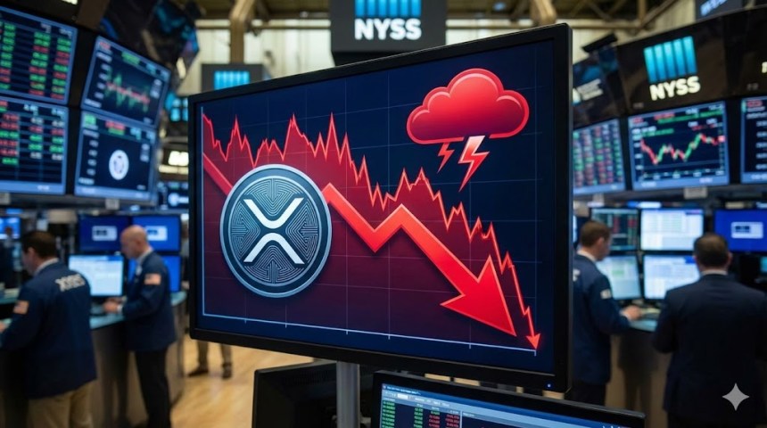XRP Price Signals Trouble