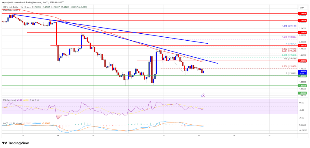 XRP Price Signals Trouble As Bears Prepare Another Push Lower