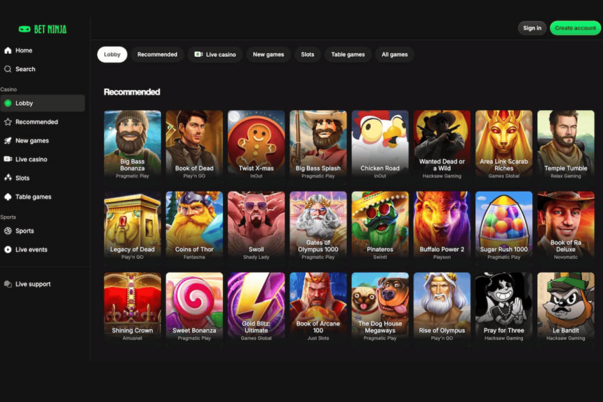 bet ninja casino καινουργια online casino