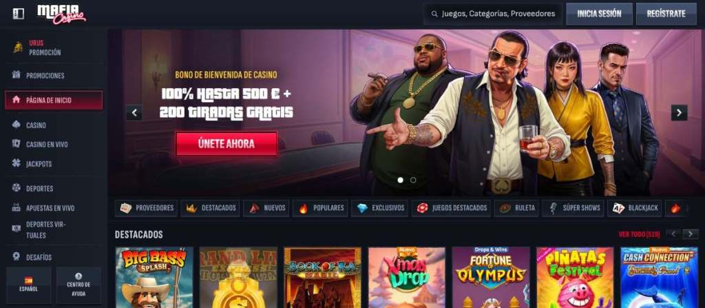 Mafia Casino - El mejor casino con Telegram 