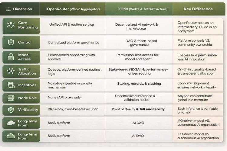 openrouter vs dgrid in comparison