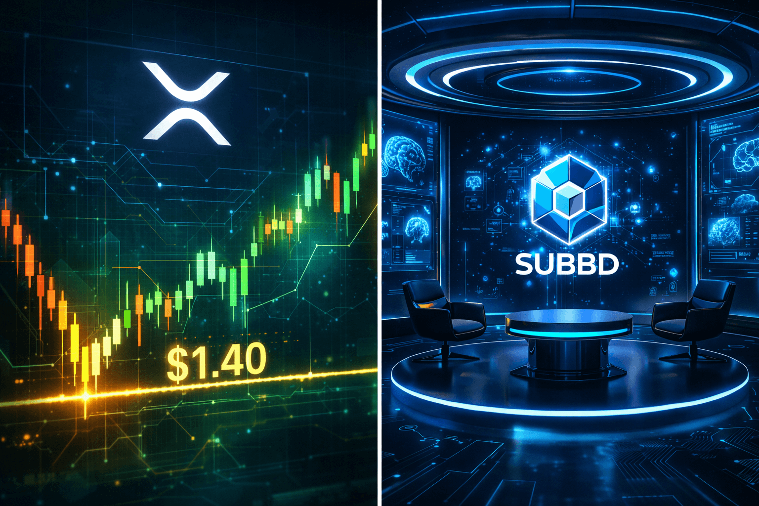 XRP Back to $1.40 – Bull Case Buildup or Will $SUBBD Take Over?