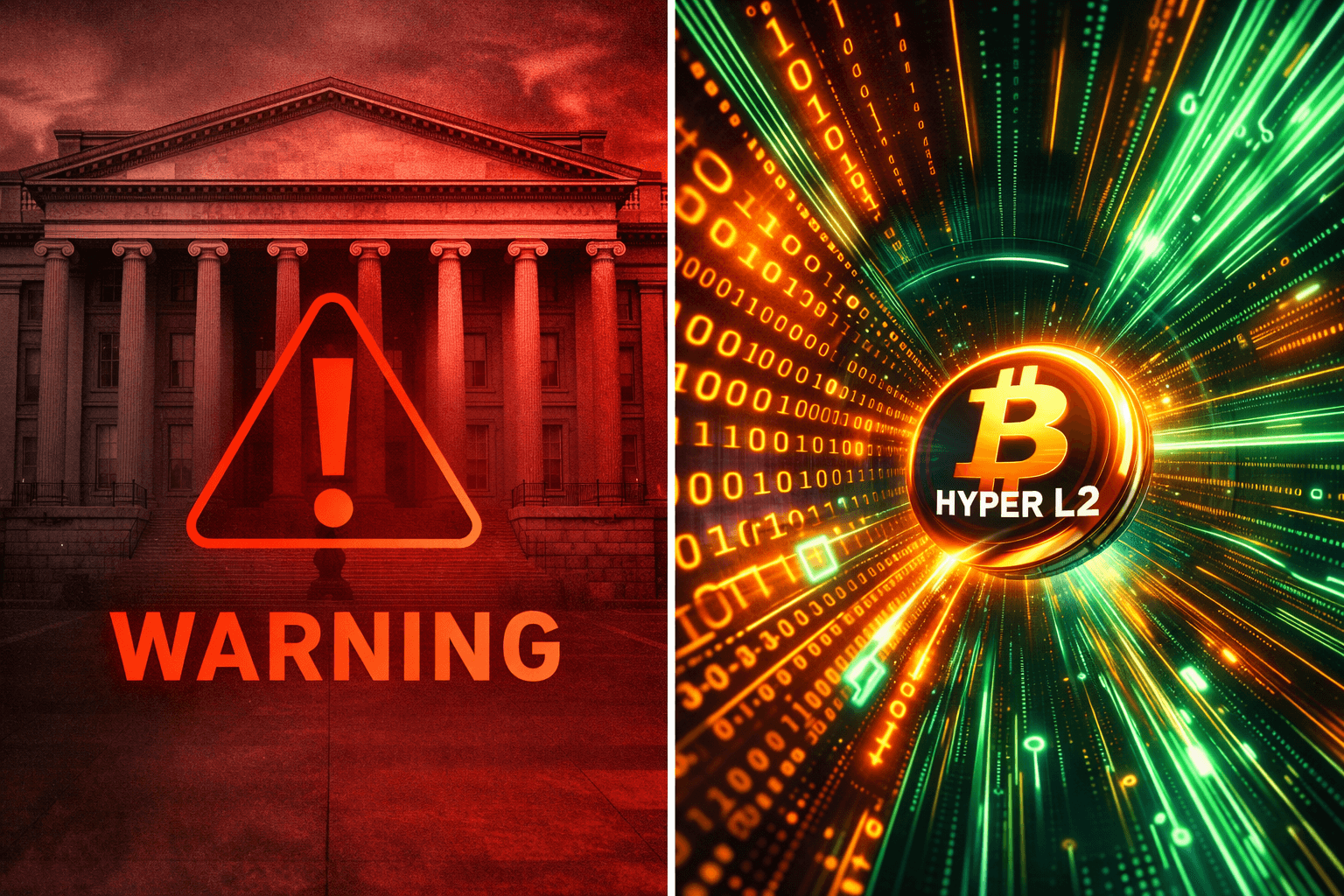 US Treasury Claims No Authority to Save Bitcoin as $HYPER Keeps Profiting