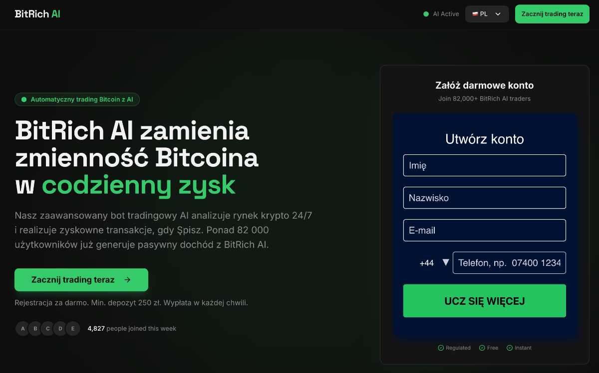 BitRich Strona główna