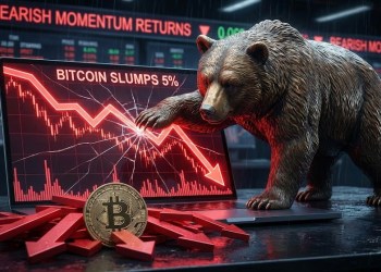 Bitcoin Price Slumps 5%