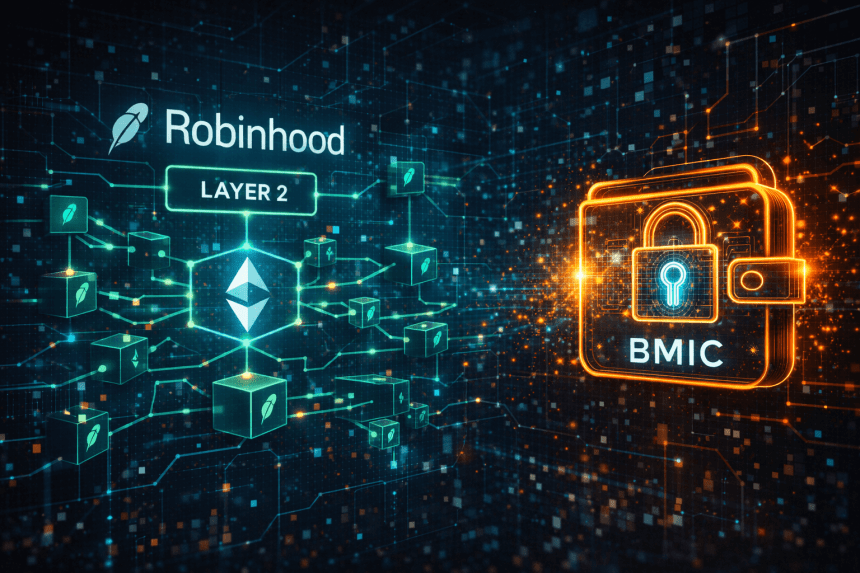 Robinhood Blockchain Enters Public Testing as BMIC Presale Soars