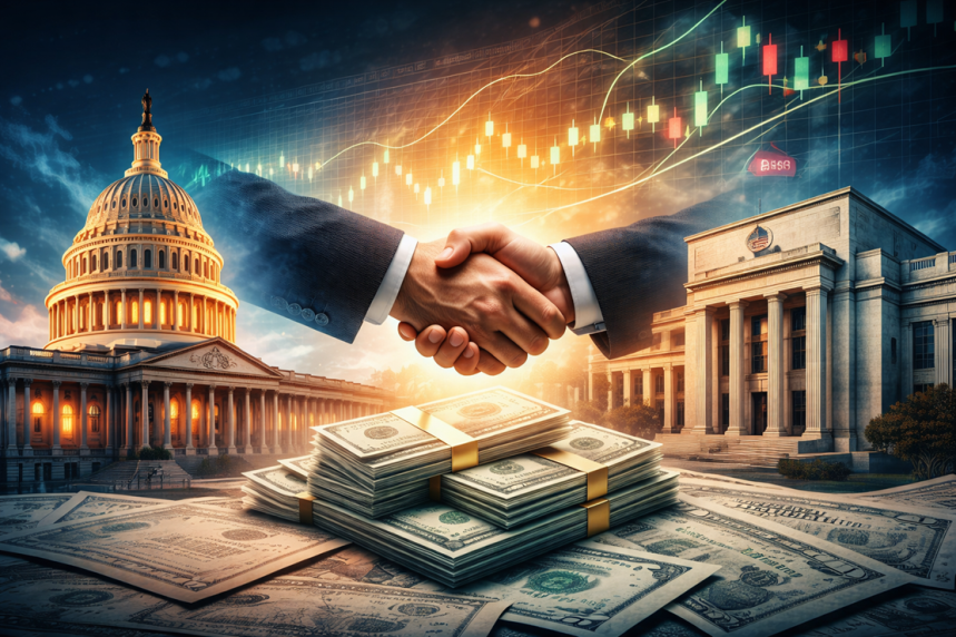 Bitcoin Bulls Hear 'Fed–Treasury Accord' And Smell Yield-Curve Control