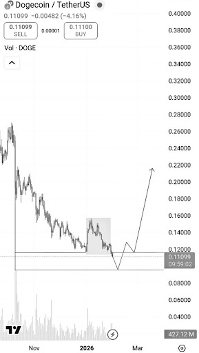Dogecoin Crash Sends It To Key Demand Zone, Here’s The Level To Watch