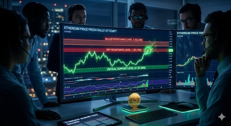 Ethereum Price Signals Fresh Rally Attempt