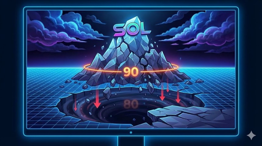 Solana (SOL) Breakdown Accelerates At $90