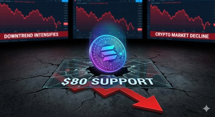 Solana (SOL) Loses $80 Floor