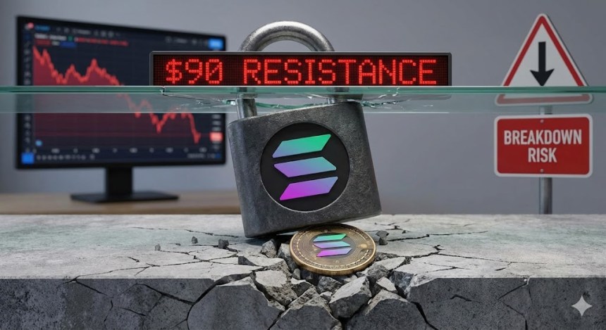 Solana (SOL) Pressured Below Key Levels