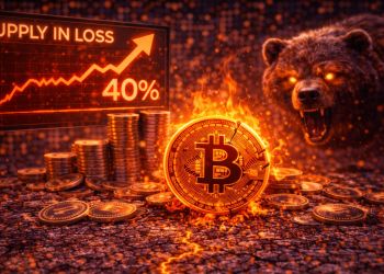 Bitcoin Bear Market Signal Emerges: Supply in Loss Rises Above 40%