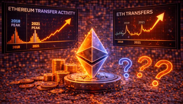 Ethereum Transfer Surge Mirrors 2018 And 2021 Peaks – What Happens Next?