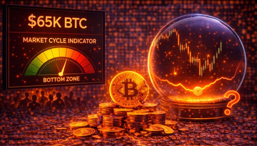 Bitcoin At $65K: Market Cycle Indicator Points To Possible Bottom Zone