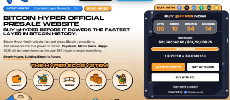 Bitcoin At K Again – Is the Bear Market Over and Will $HYPER Follow?