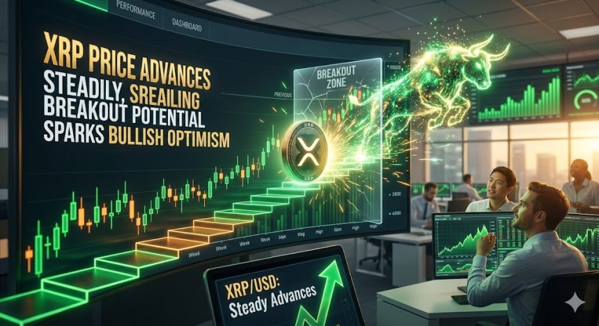 XRP Price Advances Steadily