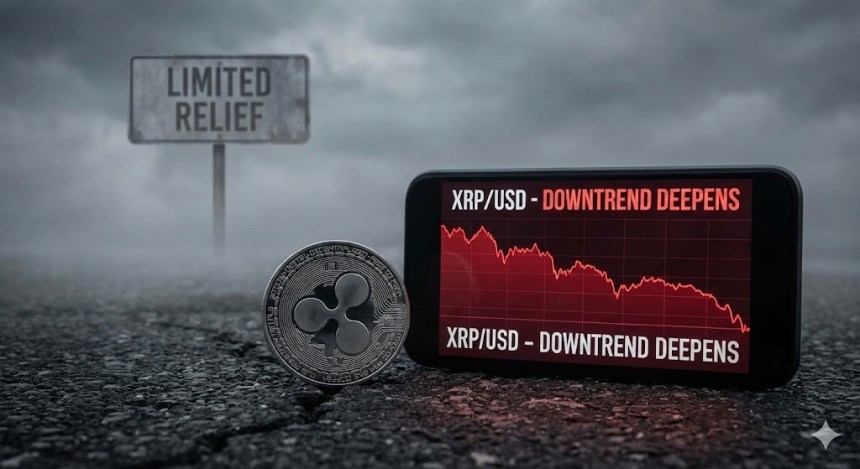 XRP Price Downtrend Deepens With Limited Signs Of Relief