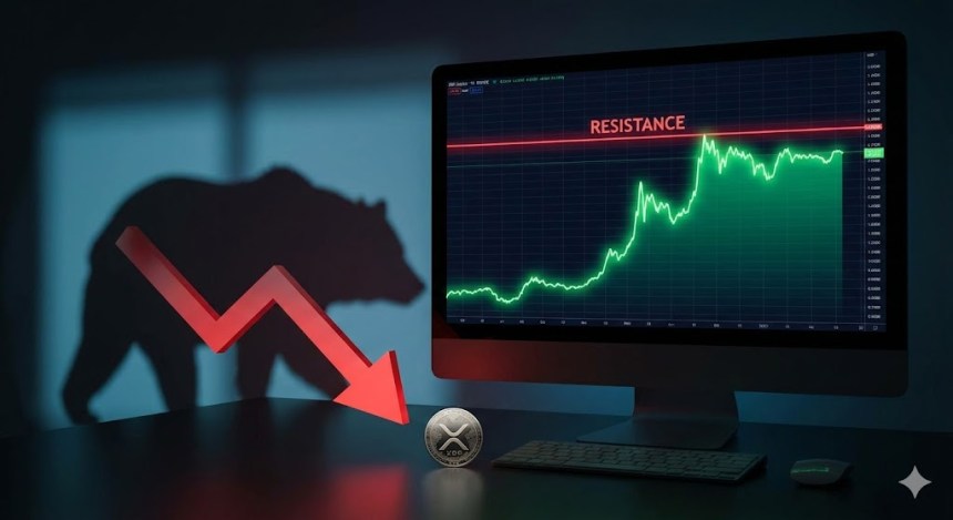 XRP Price Recovery Stalls Near Resistance