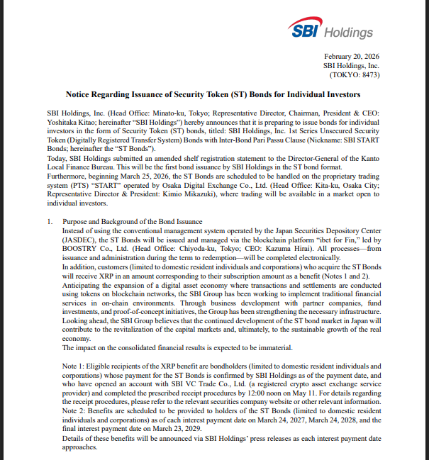 Instant XRP Rewards: Japan-Based Financial Group Rolls Out Tokenized Bonds