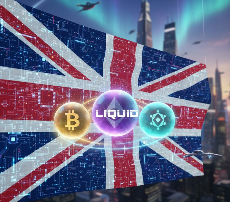 Blockchain.com Secures UK Registration: $LIQUID Brings Harmony
