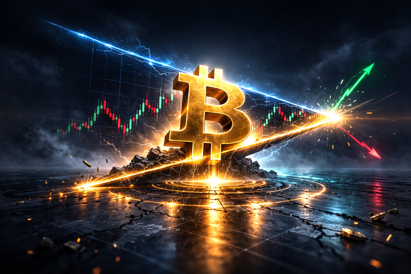 Bitcoin Consolidating In A Triangle—Is A 15% Move Next?