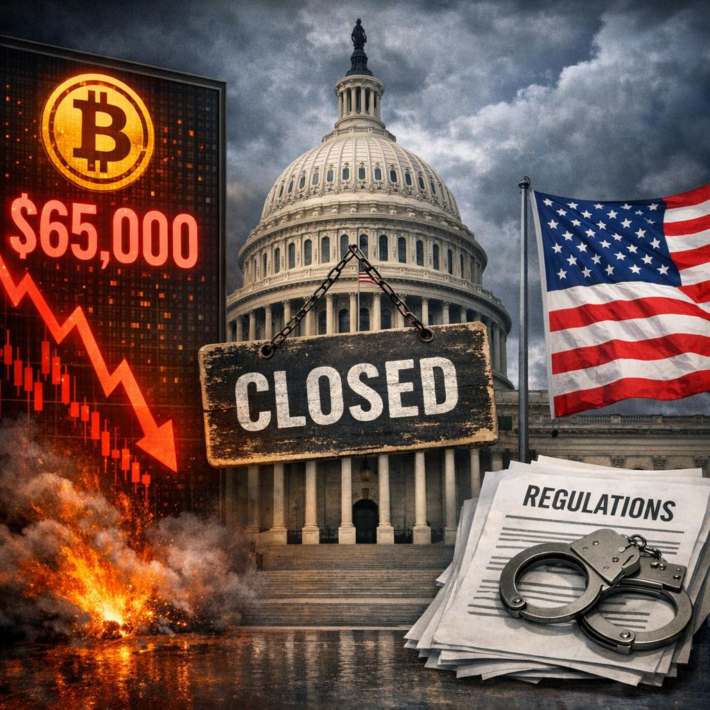 Bitcoin Back At $65,000 — The Two Main Reasons Behind Today’s Market Crash