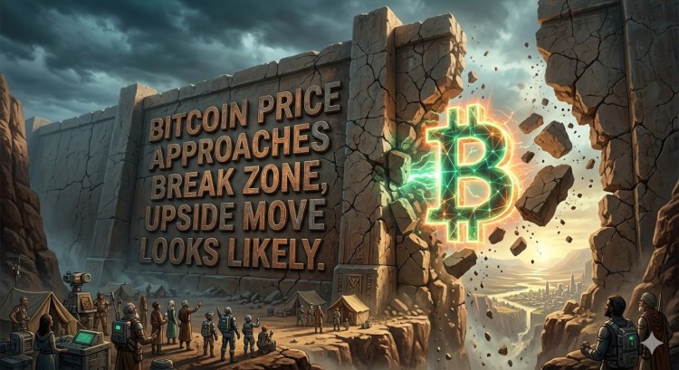 Bitcoin Price Approaches Break Zone