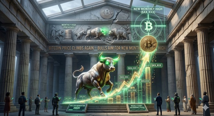 Bitcoin Price Climbs Again