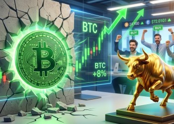 Bitcoin Price Jumps 8%