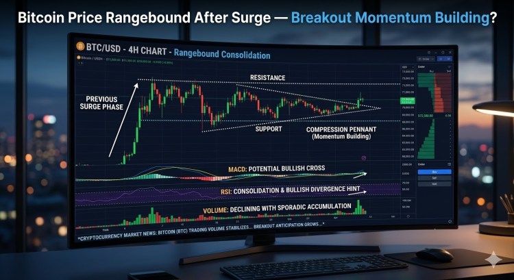 Bitcoin Price Rangebound After Surge