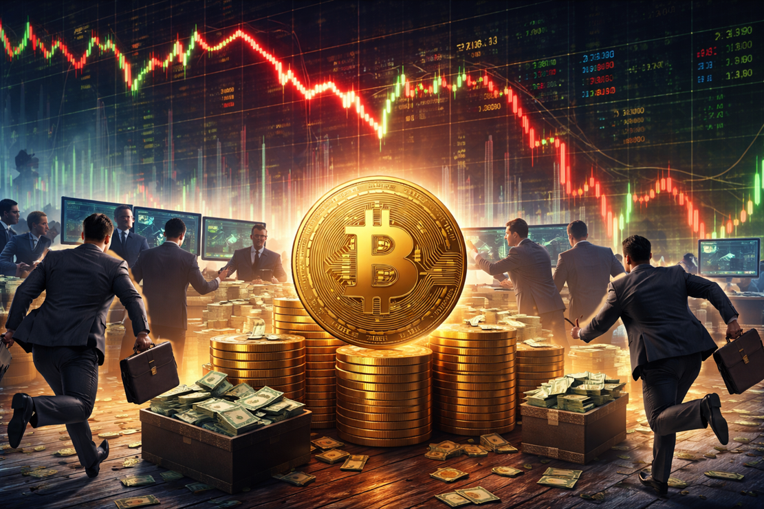 Bitcoin Dip Has Institutions Scrambling To Buy, Insider Reveals Bitcoin Dip Has Institutions Scrambling To Buy, Insider Reveals